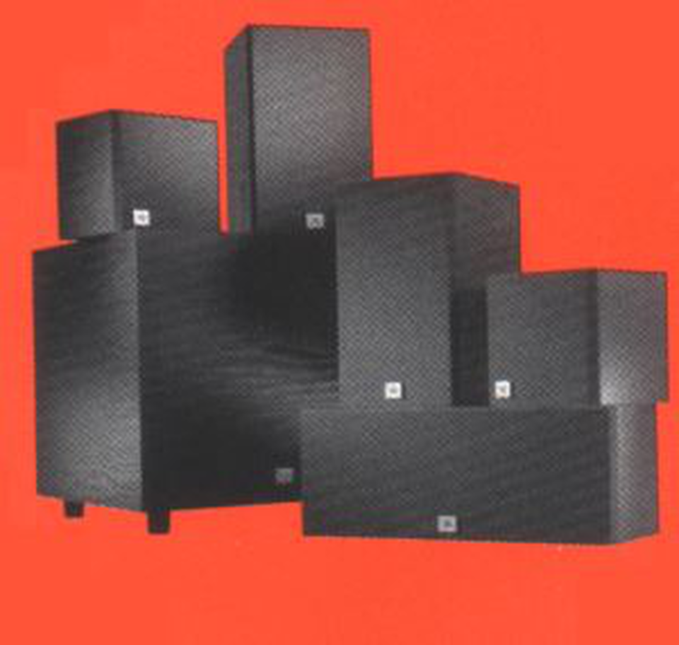 G CINEMA SYSTEM - Black - Complete 6-Piece System (G40, G CINEMA SUB, G MOVIES) - Hero